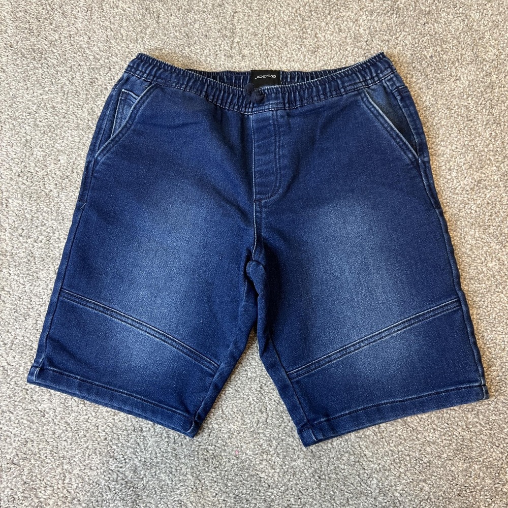 Joe's Jeans Shorts girls XL 18 Blue‎ Denim Pull On Stretch Casual Pockets Youth - Picture 4 of 13